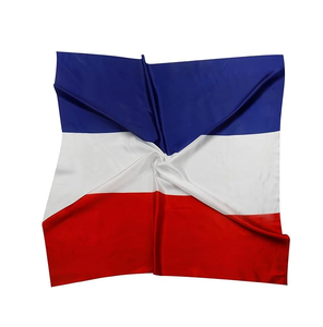 Consegna Rapida <span class=keywords><strong>Bandana</strong></span> Quadrata Multiuso con Logo della Bandiera Nazionale, Foulard per la Testa e il Collo per Uso Quotidiano - Product Image 3