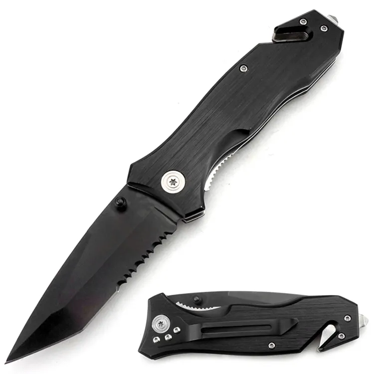 2022 Popular High quality Hot Sell Tactical Pocket Knife with Clip Survival Folding Knife for Outdoor Camping