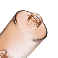 Bouteille en verre transparente vide de qualité supérieure, longue et carrée, avec bouchon à vis, pour diffuseur de roseaux, huile d'aromathérapie, 300 ml, usage domestique