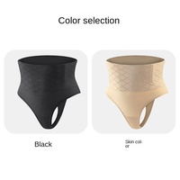Pantalon Sculptant Luxurious à Taille Haute et Coupe String Effet Gainant pour le Ventre et Remonte-Fesses Grandes Tailles pour Femmes