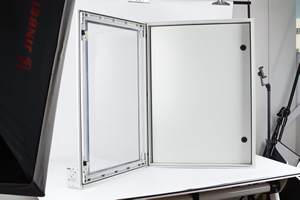 กล่องไฟฟ้ากันน้ำ IP66 กล่องไฟเบอร์กลาส SMC พร้อมหน้าต่างโปร่งใส 500*400*200 มม. กล่องกระจายไฟไฟเบอร์กลาส - Product Image 6