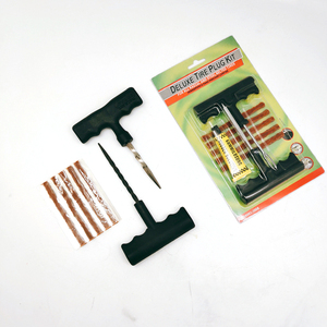 Wheelsky - <span class=keywords><strong>Kit</strong></span> de Reparación de Neumáticos sin Cámara para Bicicleta, Motocicleta y Automóvil, con Bolsa de Transporte Portátil de 19 Piezas y Cartuchos de CO2 - Product Image 4