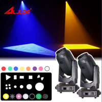 Prix de gros Projecteur LED BSW 450W 3-en-1 à motifs, avec rotation de 2 prismes et CTO, à tête mobile, pour scène, mariage, fête, DJ