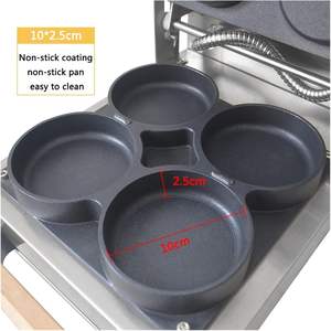 <span class=keywords><strong>Mini</strong></span> machine à pizza commerciale 1260W crêpière gaufrier Pizza Maker <span class=keywords><strong>4</strong></span> <span class=keywords><strong>Mini</strong></span> Machine à pizza Machine à crêpes multifonctionnelle antiadhésive - Product Image 5