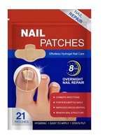 Patchs professionnels en hydrogel pour la réparation des ongles, soin des ongles la nuit, traitement pour les ongles gercés