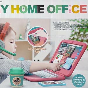 <span class=keywords><strong>Jeux</strong></span> de rôle en plastique <span class=keywords><strong>pour</strong></span> enfants Simulation d'ordinateur Tissu Apps Jouets Set Early Educational Laptop for Children - Product Image 3