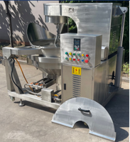 Machine industrielle de production de pop-corn au caramel, ligne de mélange et de revêtement automatisée, moteur, pompe pour usage commercial, acier inoxydable 304