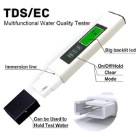 Medidor portátil de agua de ósmosis inversa TDS Estanque De Peces TDS Metro Pure Water EC Tester Pen Venta caliente Fish Tank TDS EC Detector