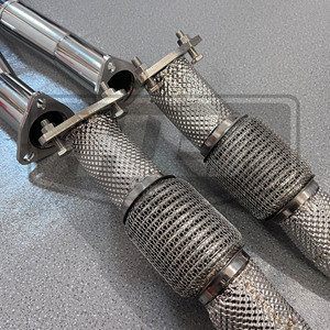 Tuyau de descente avant en acier inoxydable 304 pour <span class=keywords><strong>AUDI</strong></span> <span class=keywords><strong>RS3</strong></span> 8V 2.5T 2018+ – Échappement haute performance à flux élevé pour un son puissant et une libération de <span class=keywords><strong>puissance</strong></span> - Product Image 4