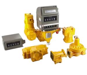 Süreç kontrol uygulamaları için ± 1.0% doğruluk % GPDF-1000L pozitif deplasman debimetre 4-20mA çıkış - Product Image 3