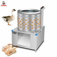 Plumeuse Professionnelle pour Volaille et Viande, Machine Hautement Efficace pour l'Abattage Industriel