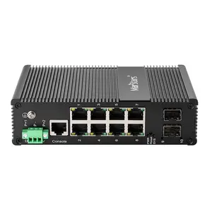 Cheap Factory Price Harsh Enviroment Gega 16 Cisco 24 Port 1g 100 1000base T Poe Ports 56gbps Network Switch