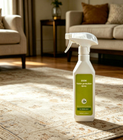 Spray Impermeabilizante a Base de Agua, Libre de PFAS, con Nanotecnología, Repelente de Manchas y Aceite, 500 ml, para Sofás, Alfombras, Tiendas de Campaña, Tapicería, Certificado MSDS