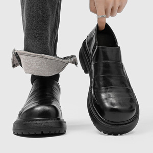 Zapatos de Hombre Primavera 2026, Elegantes, con Suela Suave, Cómodos, Sin Cordones, Casuales, de Negocios, con Suela Gruesa, para Hombres Jóvenes y de Mediana Edad - Product Image 5