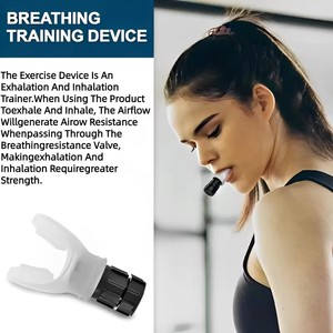 1Pcs Breathing Exercise for Lungs Portable Breath Fitness <b>Exerciser</b> Device Endurance Workout With Adjustable Resistances Sports - Product Image 2