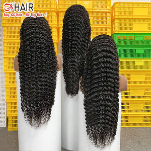 Venta al por mayor HD encaje cutícula alineada pelo virgen crudo vietnamita 13x4 13x6 pelucas Color transparente pelo de onda profunda peluca Frontal de encaje - Product Image 3