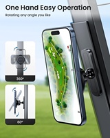 Support de téléphone magnétique pour voiturette de golf Support de téléphone GYM
