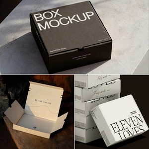 Boîte cadeau en carton de luxe personnalisée pour l'expédition de vêtements, boîte d'emballage pour robe, sous-vêtements, chemise, boîte d'expédition en carton ondulé - Product Image 6