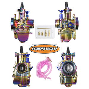 KENADA Carburateur <span class=keywords><strong>PWK</strong></span> multicolore <span class=keywords><strong>21</strong></span> 24 26 28 30 32 34mm universel power jet racing pour moto ATV dirt bike 2T 4T - Product Image 6