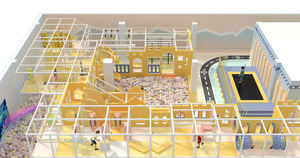 Оборудование для восхождения, спортивный досуг, аквапарк, оборудование для детской крытой игровой площадки, мягкие игровые зоны для малышей - Product Image 4