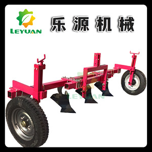Leyuan Farm <b>Cultivator</b> 4 Row Furrow Plough Red Agricultural Machinery For Tractor Use - Product Image 3