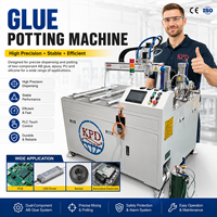 Máquina de Dosificación, Mezcla y Encapsulado de Resina Epoxi de Silicona de Doble Componente AB, Totalmente Automática de 3 Ejes, con Sistema de Control PLC