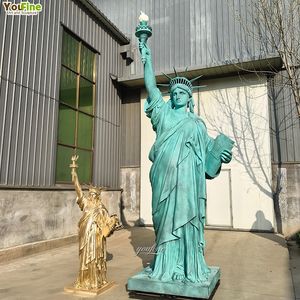 11mフリーダムシンボル屋外ガーデン巨大グランデ大ブロンズ自由像彫刻 - Product Image 6
