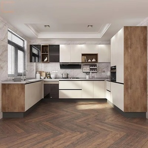 <span class=keywords><strong>Muebles</strong></span> de Cocina Modernos Completos con Encimera de Alta Gama en Color Amarillo Brillante - Product Image 3