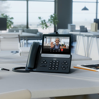 Cisco CP-7841-3PCC-K9= 7841 Çok Platformlu IP Telefon 4 Hatlı Gigabit HD Ses 3PCC, Webex Asterisk 3CX Açık SIP Telefon için Yeni