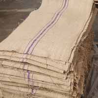 Sac de jute tissé pour l'agriculture, sac de stockage en fibres naturelles pour céréales, riz, grains de café, semences, cultures et emballage de produits en vrac