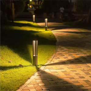 Lampu Bollard LED Aluminium AC Tahan Air IP65 untuk Taman - Product Image 4