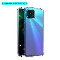 Coque souple en TPU transparente pour Huawei, compatible modèles Honor 30, 30i, 20 Pro, 20s, 10 lite, 9X, Premium, Y9A, Y7 Pro, Y8, Y9, P smart S, Z 2019, Nova, 5t