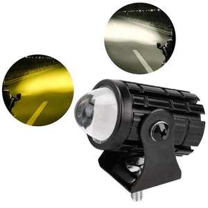 Luces Delanteras LED de 2.6 Pulgadas para Motocicleta, Foco Delantero de Doble Color, Luz Antiniebla, Luz Alta y Baja para Motocicleta - Product Image 1
