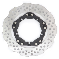 Accessoires de scooter pièces Disco Freno 200mm/220mm disque de frein avant flottant pour Vespa Sprint 150 125 Piaggio PRIMAVERA Fly LX S