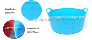 15L 얕은 정원 트러그 내구성 유연한 Tubtrugs 유연한 버킷 - Product Image 2