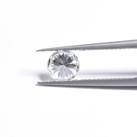 Diamante Redondo Cultivado en Laboratorio (Color D, Perforado con Láser) con Corte Excelente, Certificado IGI, Marca LANXIN para Joyería