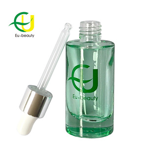 Frascos de Vidrio Transparente Personalizados de 10 ml con Gotero y Pipeta, con Tapones de Goma - Product Image 3