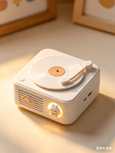 เครื่องเล่นแผ่นเสียงแบบมือหมุน รุ่นโฮม แดคคอร์ ทรานส์โรเตอร์ มินิมอลลิสต์ ไดร์ฟเบลท์ คอร์น สำหรับเครื่องเล่นแผ่นเสียง แกรมมาโฟน คาร์ดโฟโนกราฟ แกรมมาโฟน เทิร์นเทเบิล - Product Image 5