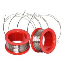 Alambre de Platino Puro de Alta Calidad de 0.015 mm-3 mm, Alambre Termoeléctrico de Platino Rodio Tipo B R S para Sensor de Alta Temperatura