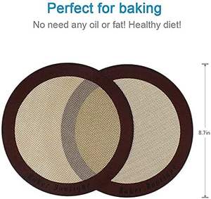 <span class=keywords><strong>Tapis</strong></span> de cuisson en silicone, lot de 2, antiadhésifs, jetables, résistants à la chaleur, compatibles four et lave-vaisselle, pour pâtisserie (type <span class=keywords><strong>Silpat</strong></span>) - Product Image 3