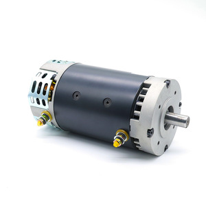 Dc Motor 130 Mm <b>Frame</b> 12V 1.8Kw Permanent Magnet Brush Flange Mount 1500 Rpm For Mechanical Equipment - Product Image 1