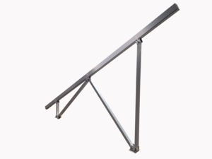 Support de panneau solaire au sol en alliage d'aluminium pré-assemblé, résistant aux intempéries, système de montage, garantie 12 ans, 60M/S - Product Image 1