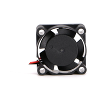 Ventilateur axial miniature sans balais DC 510 25x25x10mm 25mm 5V 12V à roulement à billes, faible bruit pour serveur, mémoire, appareil compact CE RoHS