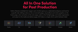 Descarga de DaVinci One Drive, Edición Profesional, Efectos de Color y Postproducción de Audio, DaVinci Resolve Studio Versión 20 para Windows - Product Image 3