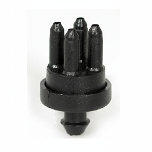 Paquete de 500 Conectores de 4 Vías para Microtubos de Jardín, Agua, 3 mm de Diámetro Interno, Varios Tamaños - Product Image 1