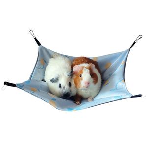 Hamac d'été pour petit animal de compagnie en soie glacée respirante à une seule couche pour furet, écureuil, cobaye - Product Image 2
