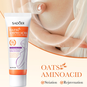 Eigenmarke SADOER Oatz-Aminosäure Dehnungsstreifenentfernung Creme hydratisierend Schwangerschaft Spuren nach der Geburt Mutterschaft Dehnungsstreifenentferner - Product Image 2