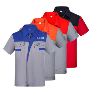 مخصص للرجال البوليستر الخالص أعمال البناء الصناعي ارتداء المعطف الثقيلة عالية الوضوح واقية من الغبار المتاحة - Product Image 1