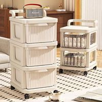 Cesta de Almacenamiento de Frutas y Verduras de Alta Calidad para el Hogar, Estante de Almacenamiento Multiusos de Varias Capas