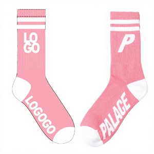 Calcetines Deportivos Personalizados Elite Crew Blancos y Negros <span class=keywords><strong>de</strong></span> Otoño, Tejidos, Transpirables, <span class=keywords><strong>de</strong></span> Secado Rápido, con Letras y Logotipo Personalizados - Product Image 3